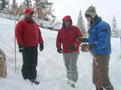 Assemblying Snow Probes Assemblying Snow Probes