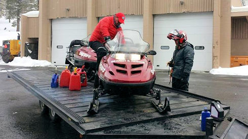 Checking out and launching the machines