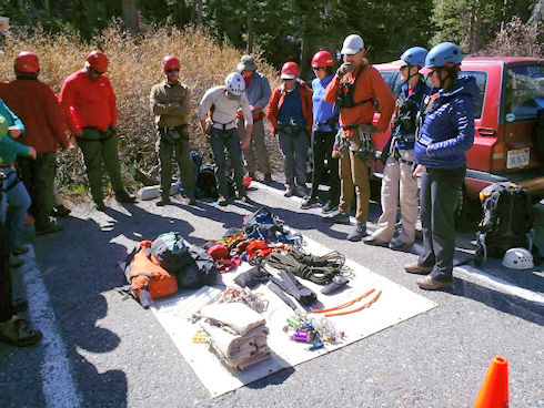 Steep Angle Rigging Training