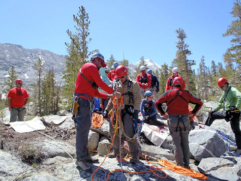 Steep Angle Rigging Training