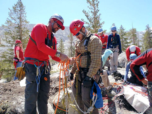 Steep Angle Rigging Training