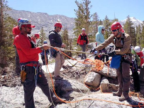 Steep Angle Rigging Training