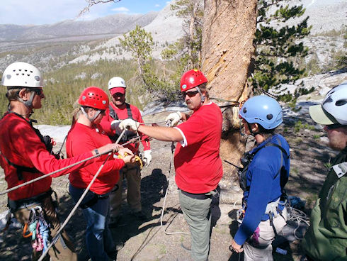 Steep Angle Rigging Training