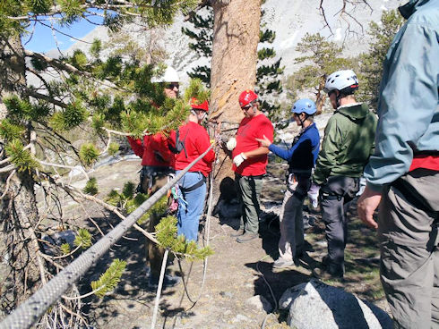 Steep Angle Rigging Training