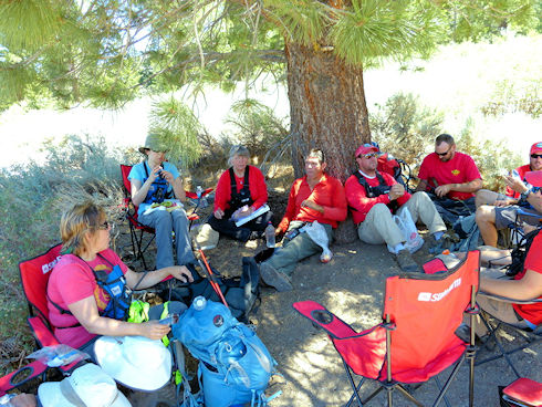 Our version of a working lunch Our version of a working lunch