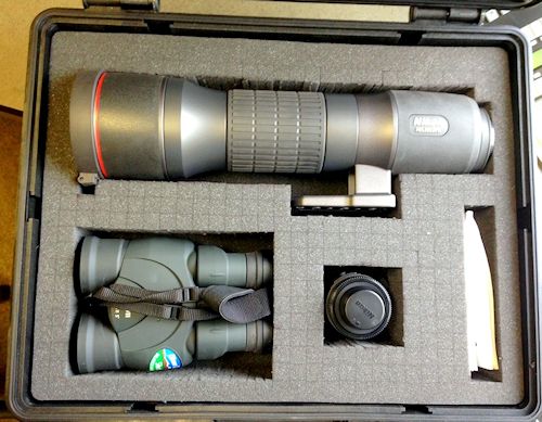 Nikon Scope and Canon Binoculars Nikon Scope and Canon Binoculars