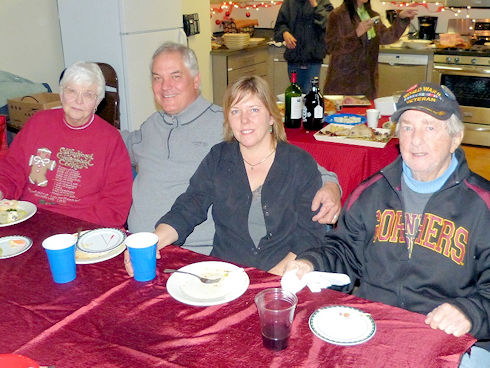 With Jeff's mom and Caara's dad With Jeff's mom and Caara's dad