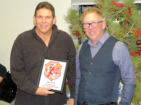 Rick Dodson special award - Big Red Rick Dodson special award - Big Red