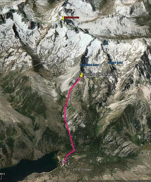 Potential extraction route Potential extraction route