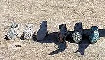 Various shoe patterns Various shoe patterns