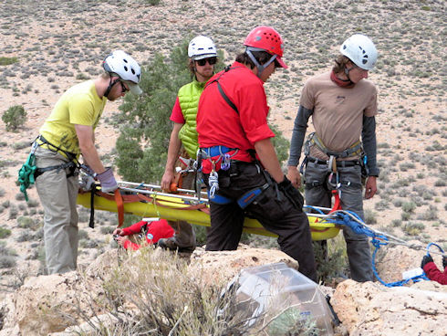 Technical Rescue Low Angle training