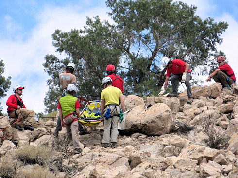 Technical Rescue Low Angle training