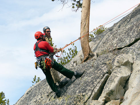 Technical Rescue Steep Angle training