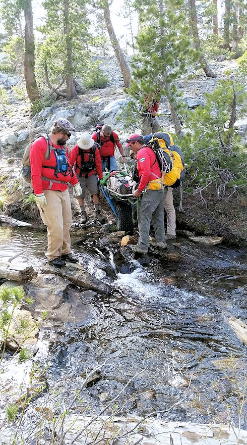 Daylight stream crossing Daylight stream crossing
