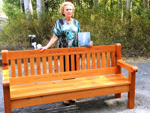 James Jenkins Bench - August 2015 James Jenkins Bench - August 2015