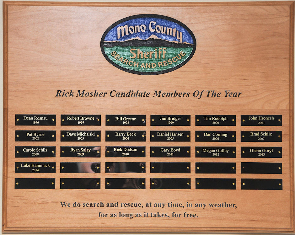 Rick Mosher Candidate Members Of The Year Rick Mosher Candidate Members Of The Year