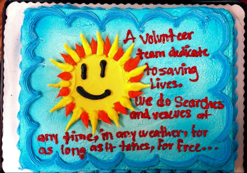 Trey Roski provided this cake for after the meeting training Trey Roski provided this cake for after the meeting training