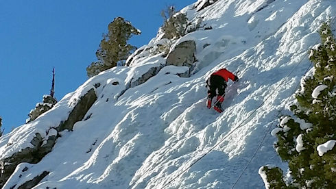 Vertical Ice Climbing Training Vertical Ice Climbing Training