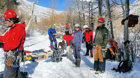 Vertical Ice Climbing Training Vertical Ice Climbing Training