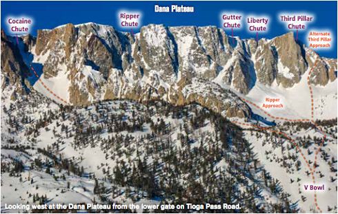 Dana Plateau Chutes Dana Plateau Chutes