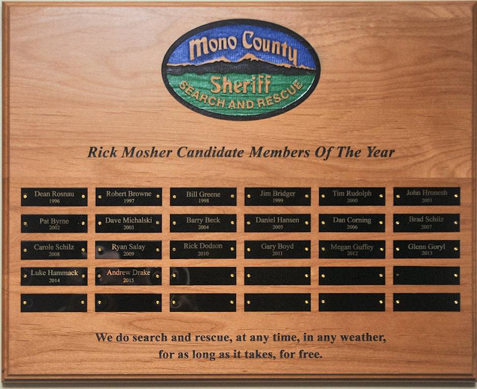 Rick Mosher Candidate Members Of The Year