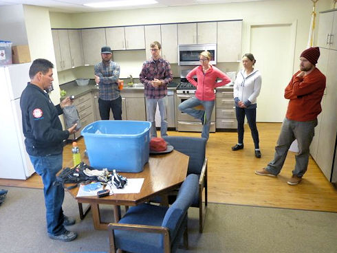 Rick Dodson explaining Ready Pack Rick Dodson explaining Ready Pack