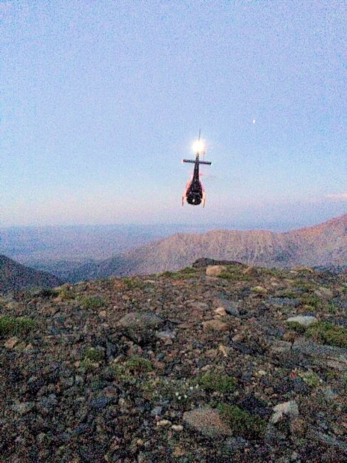 Ops 16-407 Stranded climber above West Lake