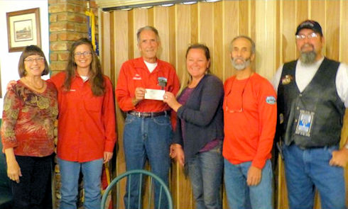 Bishop United We Ride Motorcycle Club Donation Bishop United We Ride Motorcycle Club Donation