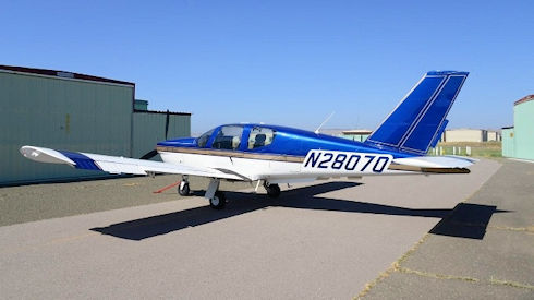 The missing Socata TB20 Trinidad airplane