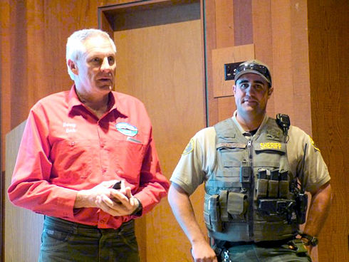 Barry Beck and John Pelichowski at ESAC Spring Fling Barry Beck and John Pelichowski at ESAC Spring Fling