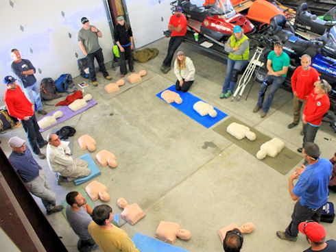 WFA and CPR Training by 4-Point Wilderness Medical Training WFA and CPR Training by 4-Point Wilderness Medical Training