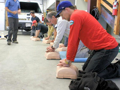 WFA and CPR Training by 4-Point Wilderness Medical Training