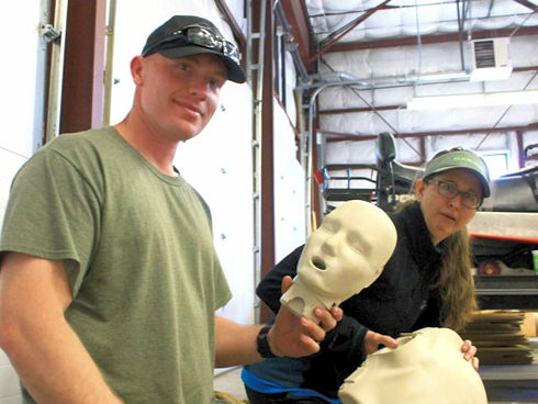 WFA and CPR Training by 4-Point Wilderness Medical Training