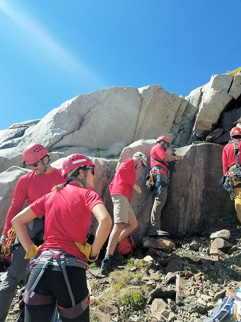 Low Angle Rigging Training - Carole Schilz Picture