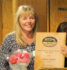 Carole Schilz - 2017 Pete Schoerner RescueMember of the Year