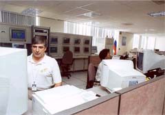 U.S. Mission Control Center in Suitland, Maryland