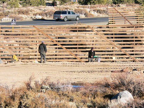 Compacting fill over drainage pipe - December 21, 2011