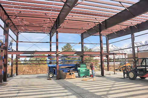 Steel framing - April 3, 2012