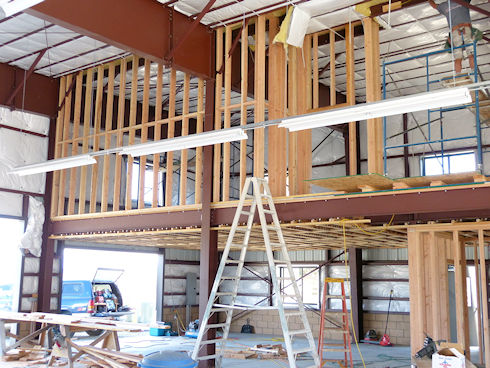 Interior construction - August 31, 2012