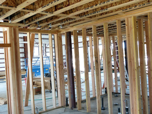 Interior construction - August 31, 2012