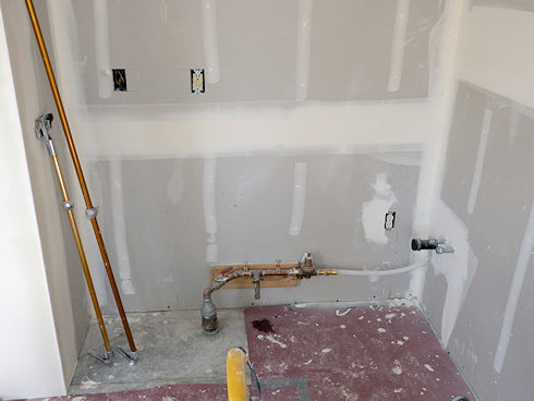 Interior finish underway - November 7, 2012