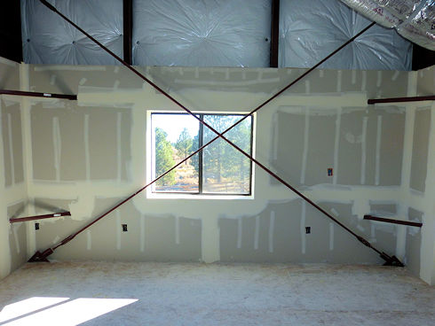 Interior finish underway - November 7, 2012